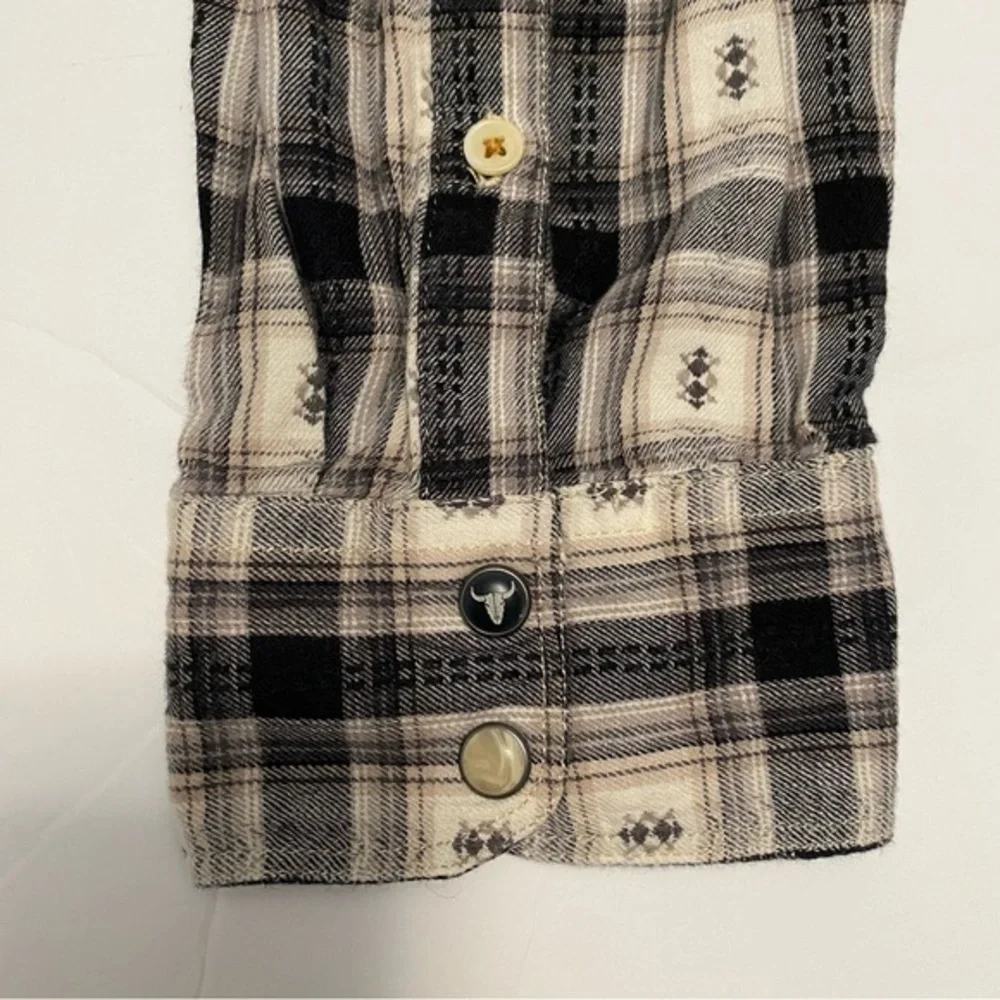 Lucky Brand Men's Classic Fit Plaid Shirt‎ XXL Cabincore Western Rodeo Rustic